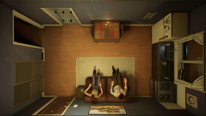 To get the first ending, don't press any key after entering the apartment, simply watch what's happening on screen - 12 Minutes: Full walkthrough of the game - Transition description - 12 Minutes game guide
