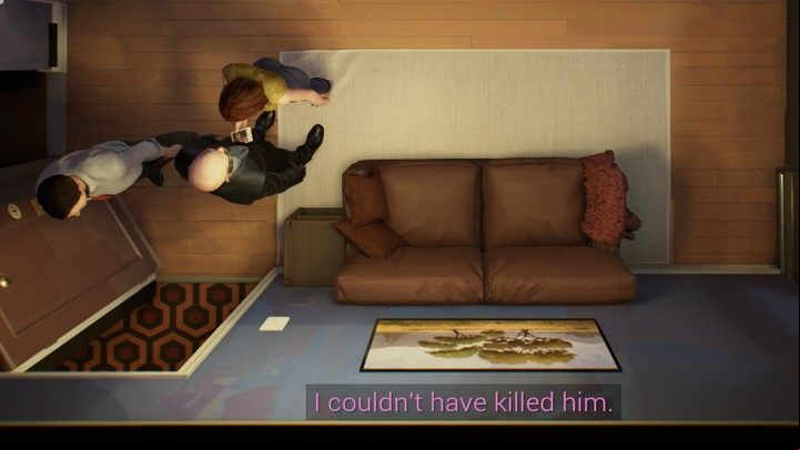 Talk to your wife, giving her the Polaroid photo - you'll get to the bottom of it by explaining her innocence - 12 Minutes: Full walkthrough of the game - Transition description - 12 Minutes game guide