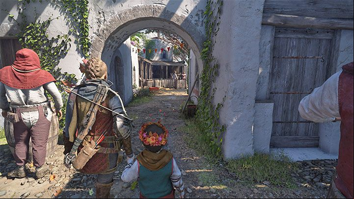 Examine the right path pictured above - Plague Tale Requiem: Chapter 8 (A Sea of Promises) - list of secrets - Hugo Herbarium and Souvenirs - A Plague Tale Requiem Guide, Walkthrough