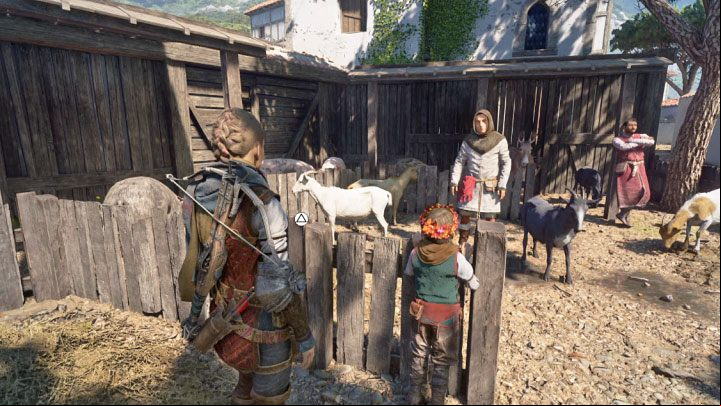 Stand by the fence and wait for an Interact prompt to appear - Plague Tale Requiem: Chapter 8 (A Sea of Promises) - list of secrets - Hugo Herbarium and Souvenirs - A Plague Tale Requiem Guide, Walkthrough