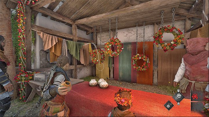 Your objective is to throw pots through the flower crowns - Plague Tale Requiem: Chapter 8 (A Sea of Promises) - list of secrets - Hugo Herbarium and Souvenirs - A Plague Tale Requiem Guide, Walkthrough