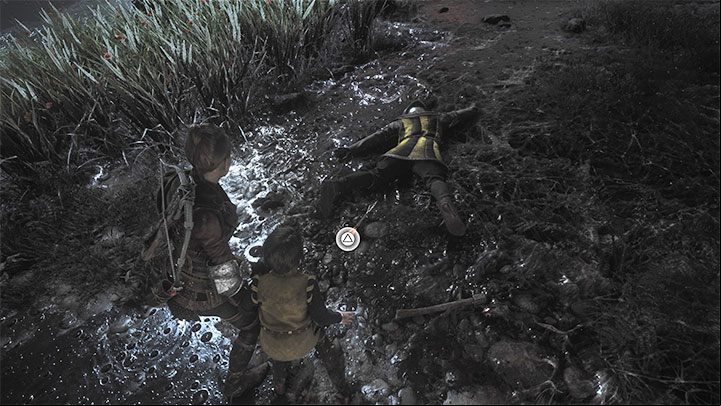 From the moment you unlock the upgrade, you can find bolts next to the bodies of enemies you shot - Plague Tale Requiem: How to unlock crossbow? - FAQ - A Plague Tale Requiem Guide, Walkthrough