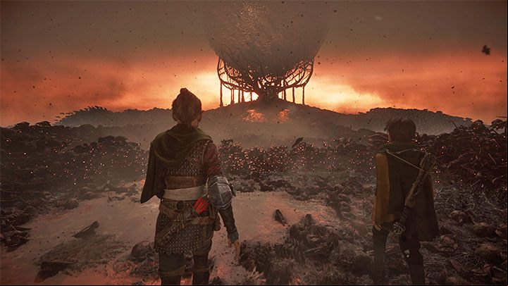 Once Amicia's alone again, keep moving forward - Plague Tale Requiem: Chapter 16, Final Battle - walkthrough - Chapter 16 - King Hugo - A Plague Tale Requiem Guide, Walkthrough