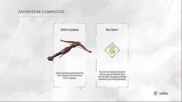 In addition to the final storyline trophy, there are some unique rewards for completing Plague Tale: Requiem for the first time - Plague Tale Requiem: Chapter 17, Epilogue - walkthrough - Chapter 17 - Legacy of de Rune Family - A Plague Tale Requiem Guide, Walkthrough