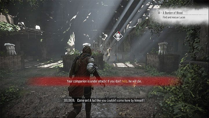 For the vast majority of the time, the main character travels with 1 or even 2 companions - Plague Tale Requiem: Beginners guide - Basics - A Plague Tale Requiem Guide, Walkthrough