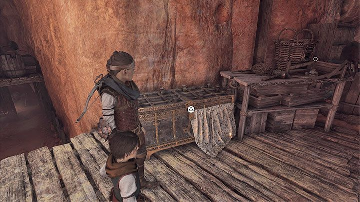 Follow the newly opened path to reach the secret - Plague Tale Requiem: Secret Chests - Chapter 6 (Leaving All Behind) - list, locations - Secret chests - A Plague Tale Requiem Guide, Walkthrough
