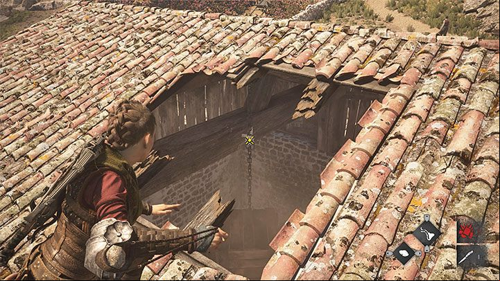 It will allow you to reach the roof - Plague Tale Requiem: Secret Chests - Chapter 9 (Tales and Revelations) - list, locations - Secret chests - A Plague Tale Requiem Guide, Walkthrough