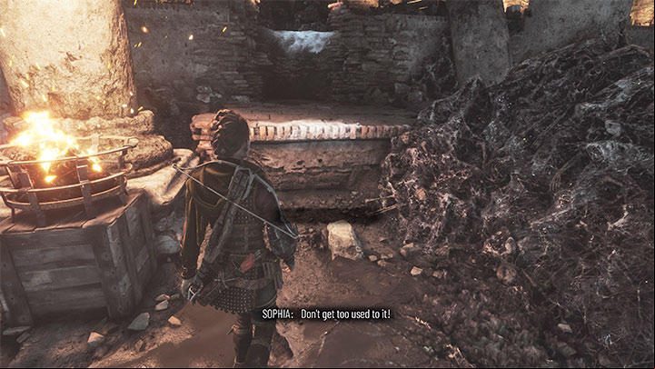 The secret is hidden in an area where Amicia must bring the bridge fragments up - Plague Tale Requiem: Secret Chests - Chapter 11 (The Cradle of Centuries) - list, locations - Secret chests - A Plague Tale Requiem Guide, Walkthrough