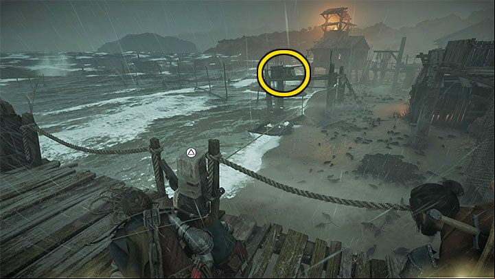 Before leaving the village behind, there is an opportunity to collect the contents of the secret chest - Plague Tale Requiem: Chapter 7, Reach Sophias boat - walkthrough - Chapter 7 - Felons - A Plague Tale Requiem Guide, Walkthrough