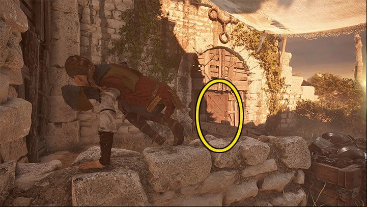 This location has 2 available paths - left and right - Plague Tale Requiem: Chapter 2, Walk to the house - walkthrough - Chapter 2 - Newcomers - A Plague Tale Requiem Guide, Walkthrough