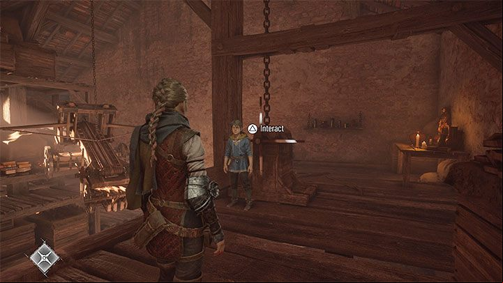 Return back to the ballista - Plague Tale Requiem: Chapter 3, Escape the fort - walkthrough - Chapter 3 - A Burden of Blood - A Plague Tale Requiem Guide, Walkthrough