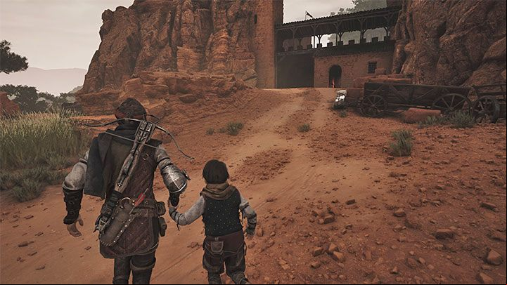 The exit is at the opposite end of the area - Plague Tale Requiem: Chapter 6, Deal with the Beast - walkthrough - Chapter 6 - Leaving All Behind - A Plague Tale Requiem Guide, Walkthrough