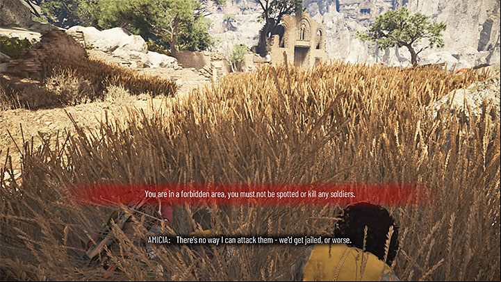 Keep climbing until you reach a forbidden area - Plague Tale Requiem: Chapter 9, Find a way around the checkpoint - walkthrough - Chapter 9 - Tales and Revelations - A Plague Tale Requiem Guide, Walkthrough