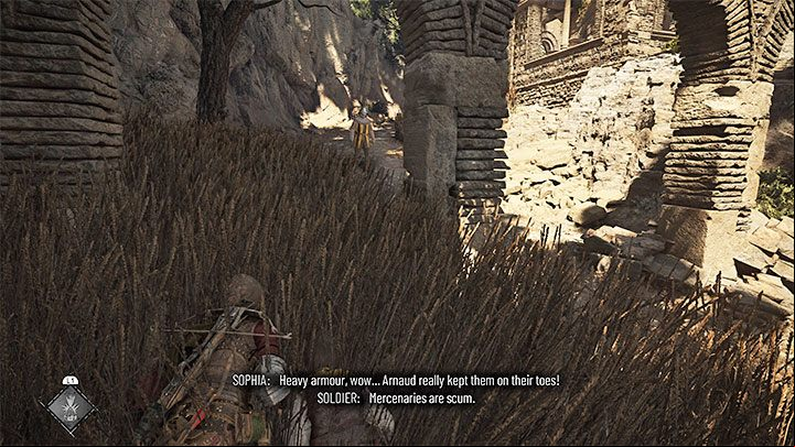 You'll a workbench on the way - Plague Tale Requiem: Chapter 9, Find a way around the checkpoint - walkthrough - Chapter 9 - Tales and Revelations - A Plague Tale Requiem Guide, Walkthrough