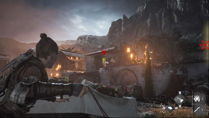 Once the actual fighting begins - Plague Tale Requiem: Chapter 13, Reach the port - walkthrough - Chapter 13 - Nothing left - A Plague Tale Requiem Guide, Walkthrough