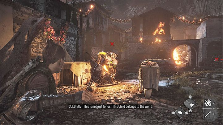 You will also face enemies wearing heavy armor - they may have weaknesses on the front or back of the armor - Plague Tale Requiem: Chapter 13, Reach the port - walkthrough - Chapter 13 - Nothing left - A Plague Tale Requiem Guide, Walkthrough