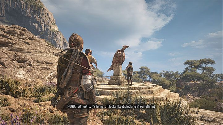 Take the twisting path leading downward - Plague Tale Requiem: Chapter 9, Explore The Island - walkthrough - Chapter 9 - Tales and Revelations - A Plague Tale Requiem Guide, Walkthrough