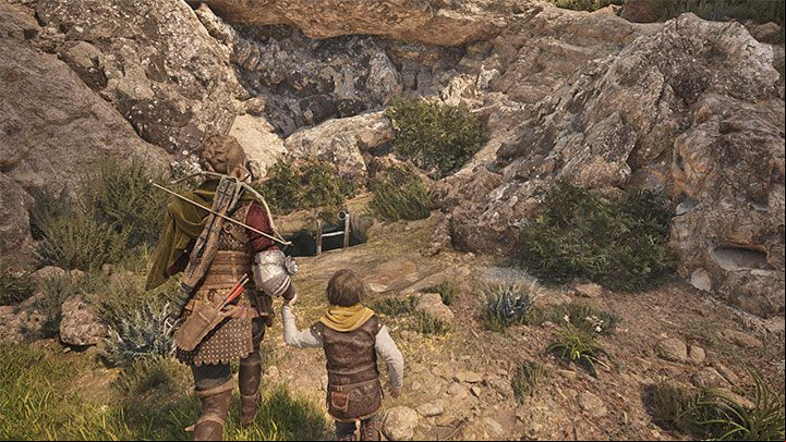 They'll lead you to a ladder leading underground - Plague Tale Requiem: Windmills puzzle in Chapter 9 - how to get the Bracer? - Secrets and Collectibles - A Plague Tale Requiem Guide, Walkthrough