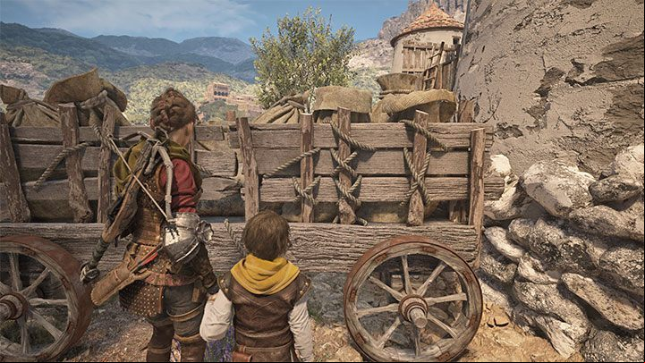 You must start up Windmill 1 - Plague Tale Requiem: Windmills puzzle in Chapter 9 - how to get the Bracer? - Secrets and Collectibles - A Plague Tale Requiem Guide, Walkthrough