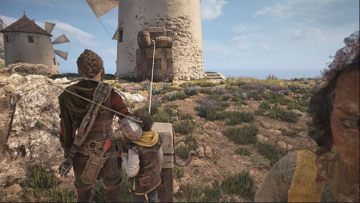 Windmill 3 must be stopped - Plague Tale Requiem: Windmills puzzle in Chapter 9 - how to get the Bracer? - Secrets and Collectibles - A Plague Tale Requiem Guide, Walkthrough