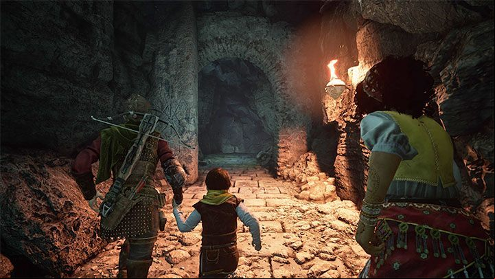 You can now return to the underground smugglers' hideout - Plague Tale Requiem: Windmills puzzle in Chapter 9 - how to get the Bracer? - Secrets and Collectibles - A Plague Tale Requiem Guide, Walkthrough