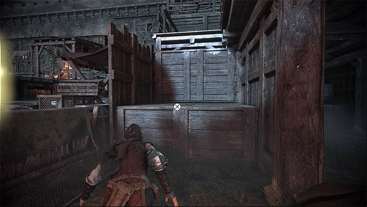 Once inside, start sneaking, as there are enemies here that can detect and attack you - Plague Tale Requiem: Chapter 4, Find the Orders boat - walkthrough - Chapter 4 - Protectors Duty - A Plague Tale Requiem Guide, Walkthrough