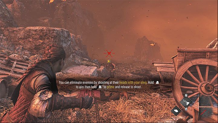 You'll need to kill the remaining foes from a distance - Plague Tale Requiem: Chapter 1, Reach the city - walkthrough - Chapter 1 - Under a New Sun - A Plague Tale Requiem Guide, Walkthrough