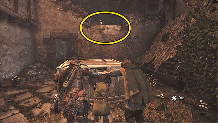 The cart can be pushed to two different places - Plague Tale Requiem: Chapter 13 (Nothing Left) - list of secrets - Hugo Herbarium and Souvenirs - A Plague Tale Requiem Guide, Walkthrough