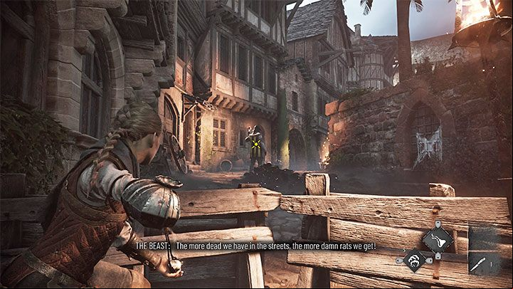 Move on to the next area - A Plague Tale Requiem: Chapter 3, Exit the city - walkthrough - Chapter 3 - A Burden of Blood - A Plague Tale Requiem Guide, Walkthrough