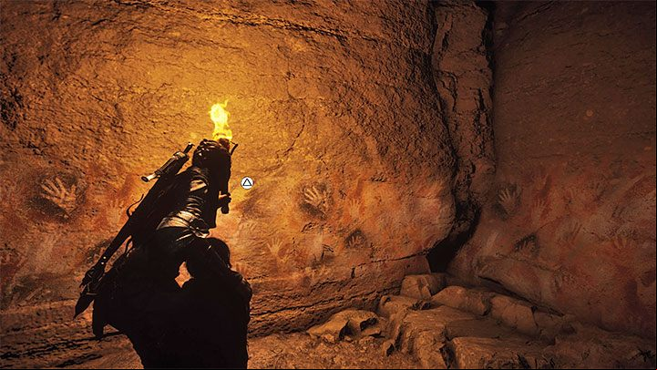 You must reach the drawings on one of the cave's walls - Plague Tale Requiem: Chapter 7 (Felons) - list of secrets - Hugo Herbarium and Souvenirs - A Plague Tale Requiem Guide, Walkthrough