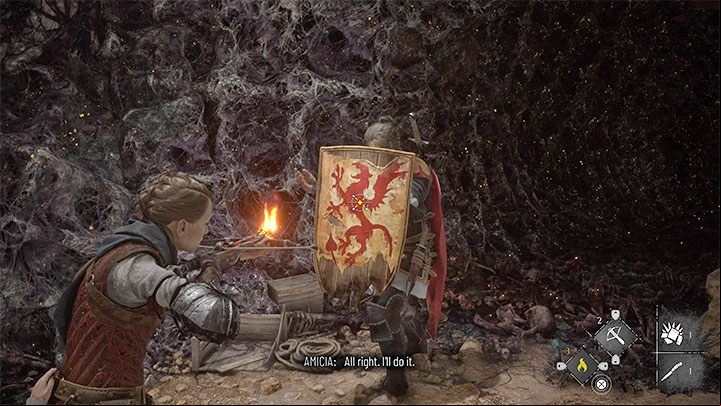 Thanks to your efforts, the group is reunited - Plague Tale Requiem: Chapter 7, Cross the beach - walkthrough - Chapter 7 - Felons - A Plague Tale Requiem Guide, Walkthrough