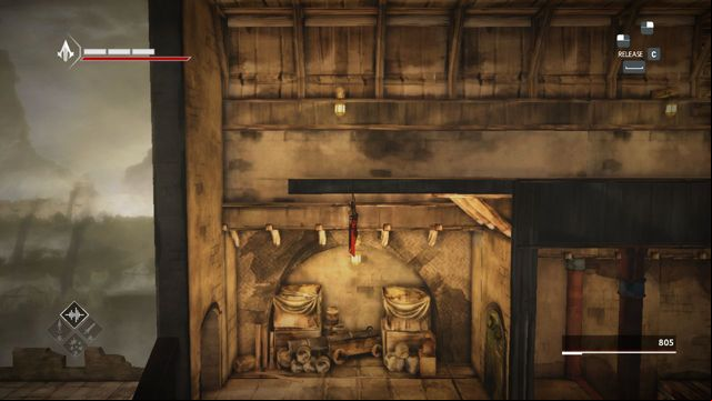 Door is closed, you must go through the attic - The Betrayal - walkthrough for sequence 11 - Walkthrough - Assassins Creed Chronicles: China - Game Guide and Walkthrough