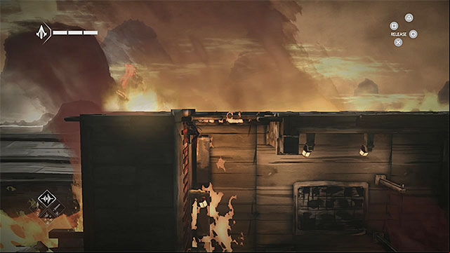 Quickly move on the ladders to the places where you jump - Consequences - walkthrough for sequence 5 - Walkthrough - Assassins Creed Chronicles: China - Game Guide and Walkthrough