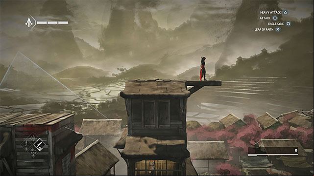 You will find the tower at the beginning of the mission - Synchronization points in sequence 6 - The Search - Synchronization points - Assassins Creed Chronicles: China - Game Guide and Walkthrough