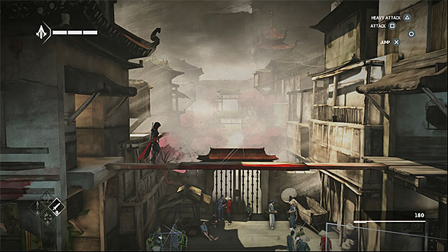 Secret is in well visible place - Shards in sequence 6 - The Search - Animus shards - Assassins Creed Chronicles: China - Game Guide and Walkthrough