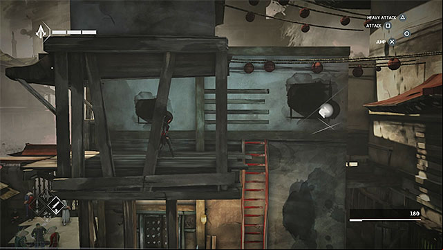Catch the shard in the air - Shards in sequence 6 - The Search - Animus shards - Assassins Creed Chronicles: China - Game Guide and Walkthrough
