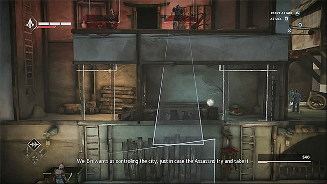 Secret can be found on the way to another main mission objective - Shards in sequence 6 - The Search - Animus shards - Assassins Creed Chronicles: China - Game Guide and Walkthrough