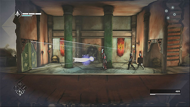 Avoiding enemies will be easier with Helix ability - The Snake - walkthrough for sequence 7 - Walkthrough - Assassins Creed Chronicles: China - Game Guide and Walkthrough