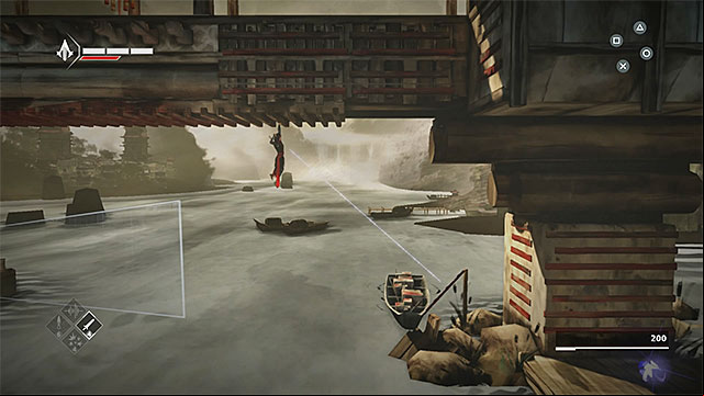 Return near the dog cages - Hunted - walkthrough for sequence 8 - Walkthrough - Assassins Creed Chronicles: China - Game Guide and Walkthrough