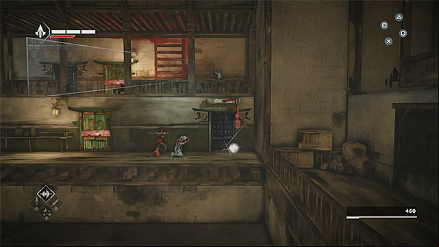 Shard is found on the lowest level - Shards in sequence 8 - Hunted - Animus shards - Assassins Creed Chronicles: China - Game Guide and Walkthrough