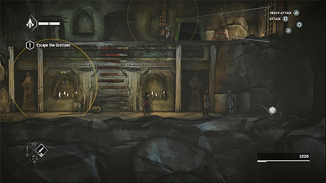 You must take down the guards to reach the secret - Shards in sequence 2 - The return - Animus shards - Assassins Creed Chronicles: China - Game Guide and Walkthrough