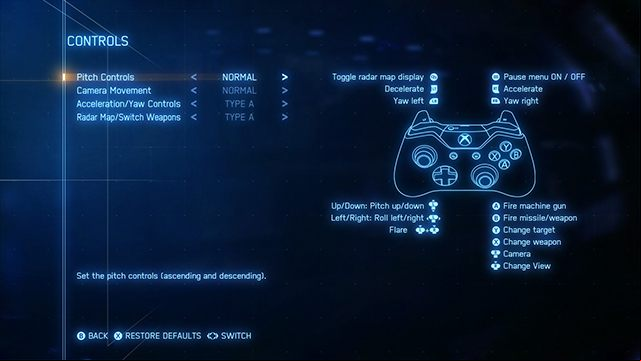 Use the above list to assign your keys - How to use every type of joystick & game controller in Ace Combat 7? - For beginners - Ace Combat 7 Skies Unknown Guide
