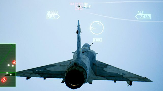 Perfect situation. We see the nozzle of the enemy engine, we are directly behind him and move in the same direction. A launched rocket will hit without any problems. - Why missiles dont hit the target despite full targeting? - Air combat - Ace Combat 7 Skies Unknown Guide