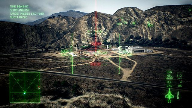 The red line with the circle must stay on the target. Keep doing that until the line reaches the ground - do that and the bomb will hit its target. - Attacking ground targets in Ace Combat 7 Skies Unknown - Air combat - Ace Combat 7 Skies Unknown Guide