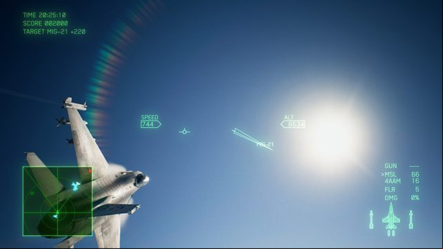 Dogfight is about making tight turns. - Aerial combat in Ace Combat 7 Skies Unknown - Air combat - Ace Combat 7 Skies Unknown Guide