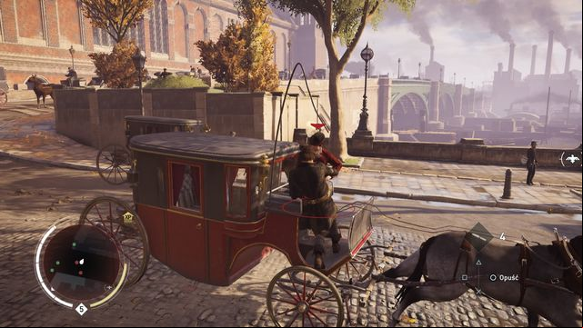 By running towards the carriage you can throw the driver from it and take control of the vehicle. - Carriages | Moving - Moving - Assassins Creed: Syndicate Game Guide & Walkthrough