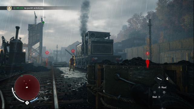By the enemies from the left side. - 01 - A Simple Plan | Syndicate Sequence 2 Walkthrough - Sequence 2 - Assassins Creed: Syndicate Game Guide & Walkthrough