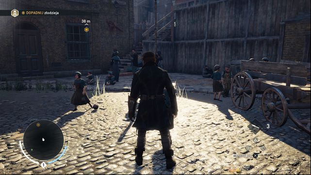 Follow the thief. - 01 - Somewhere Thats Green | Syndicate Sequence 3 Walkthrough - Sequence 3 - Assassins Creed: Syndicate Game Guide & Walkthrough