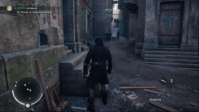 Use your surroundings to jump on the building faster in the final phase of the race. - 01 - Somewhere Thats Green | Syndicate Sequence 3 Walkthrough - Sequence 3 - Assassins Creed: Syndicate Game Guide & Walkthrough