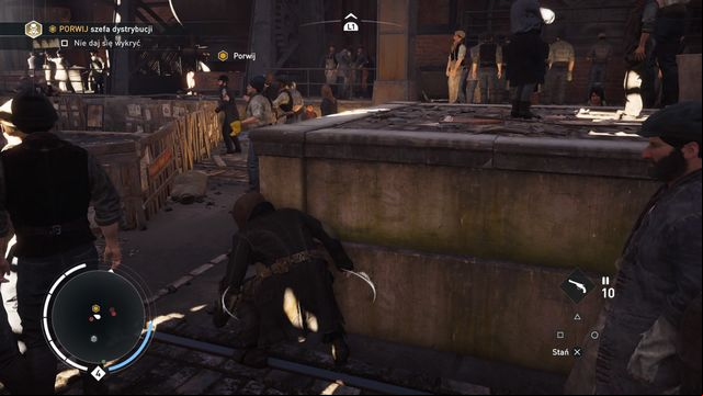 You can get the distribution boss, for example, near the ring. - 01 - A Spoonful of Syrup | Syndicate Sequence 4 Walkthrough - Sequence 4 - Assassins Creed: Syndicate Game Guide & Walkthrough